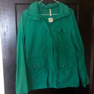 Light Green/Tealish Raincoat